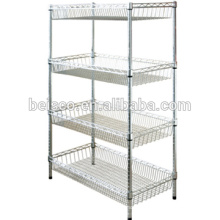 Chromed Wire Shelving shelf brackets wall shelf wire shelving racks